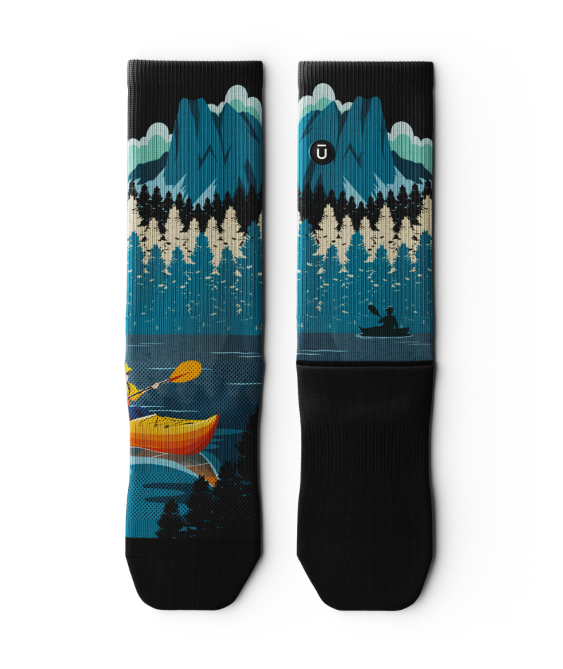 Emerald Lake Crew Socks
