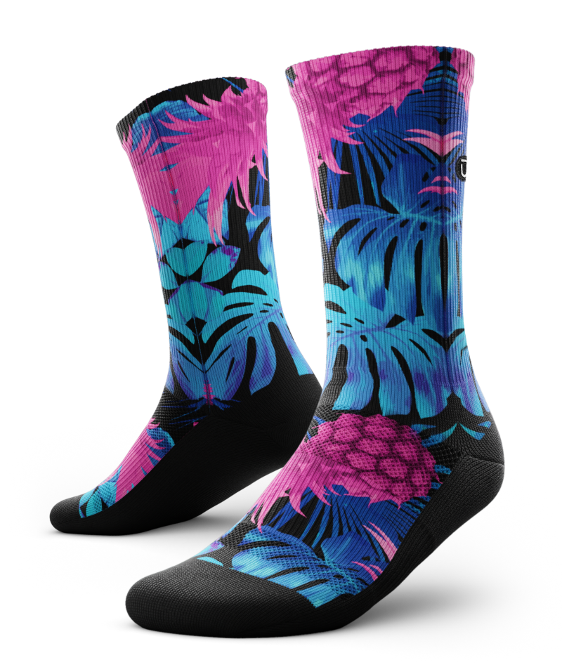 Tropic Like It's Hot Crew Socks